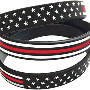 Power of Faith Silicone Rubber Wristband Band Set of 5